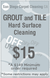 San Diego grout cleaning tile in California